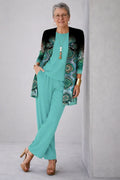 Cassandra | Turquoise Mandala Three-Piece Set