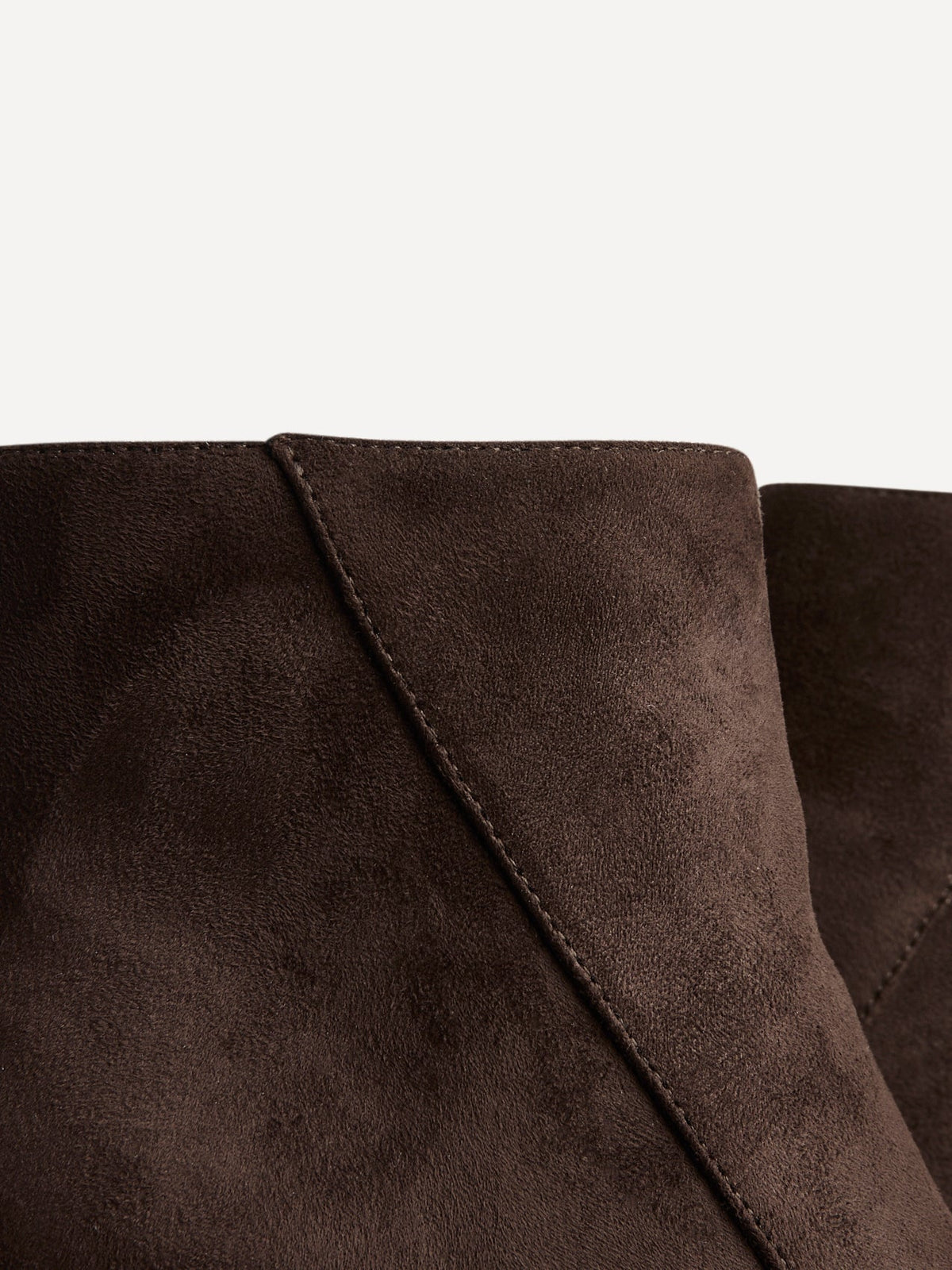 Blaire Brown Faux Suede Ankle Boots