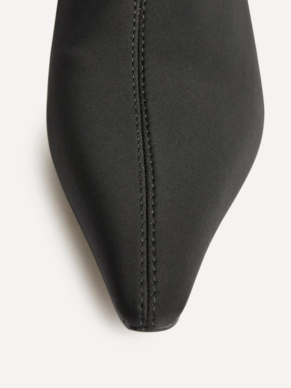 Context Black Heeled Sock Boots