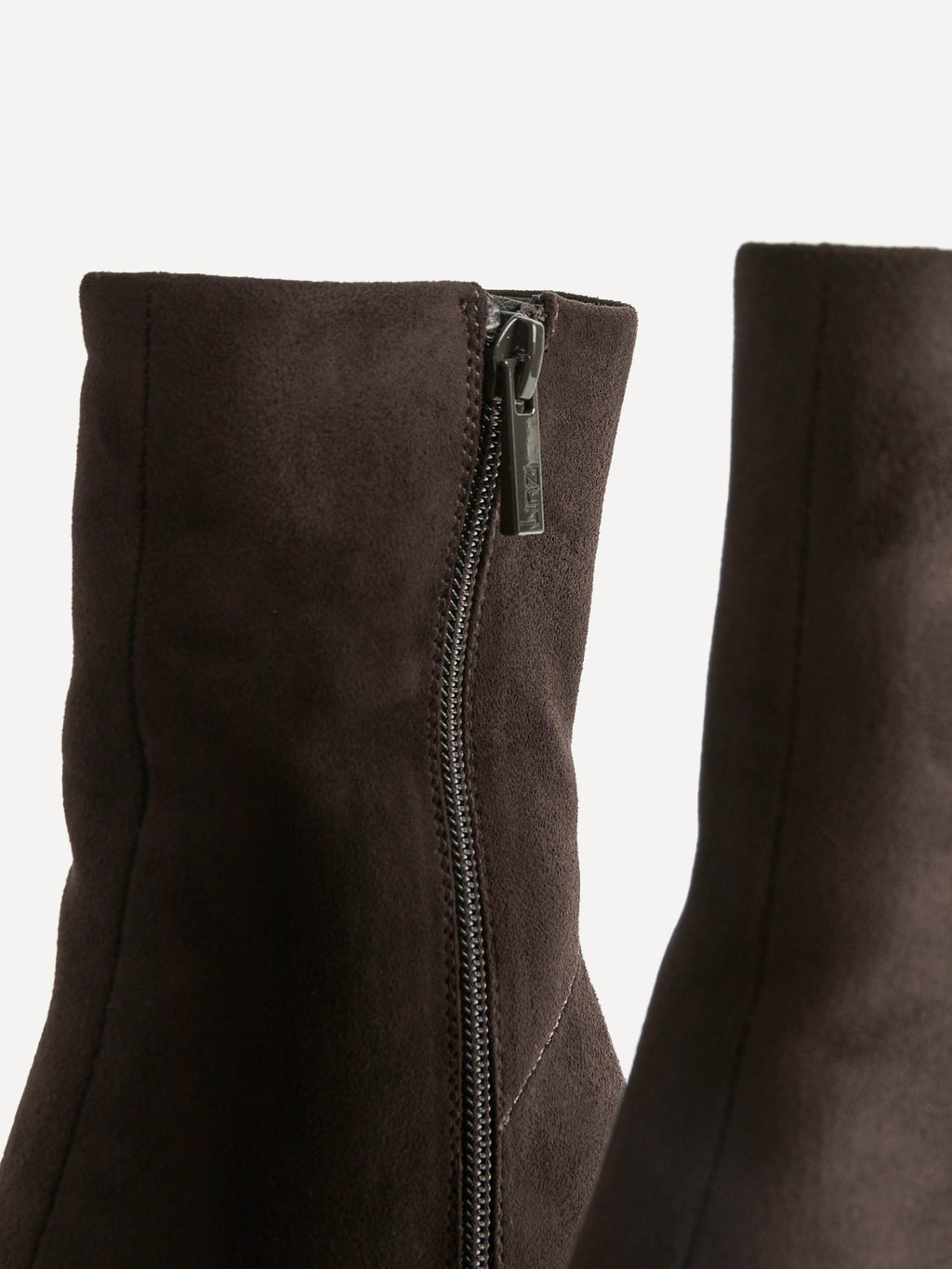 Gallery Brown Faux Suede Ankle Boots