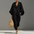 Lotte | Casual Two-Piece Set with V-Neck for Women