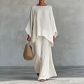 Leila | Two-Piece Set with Long Sleeves and Loose Pants