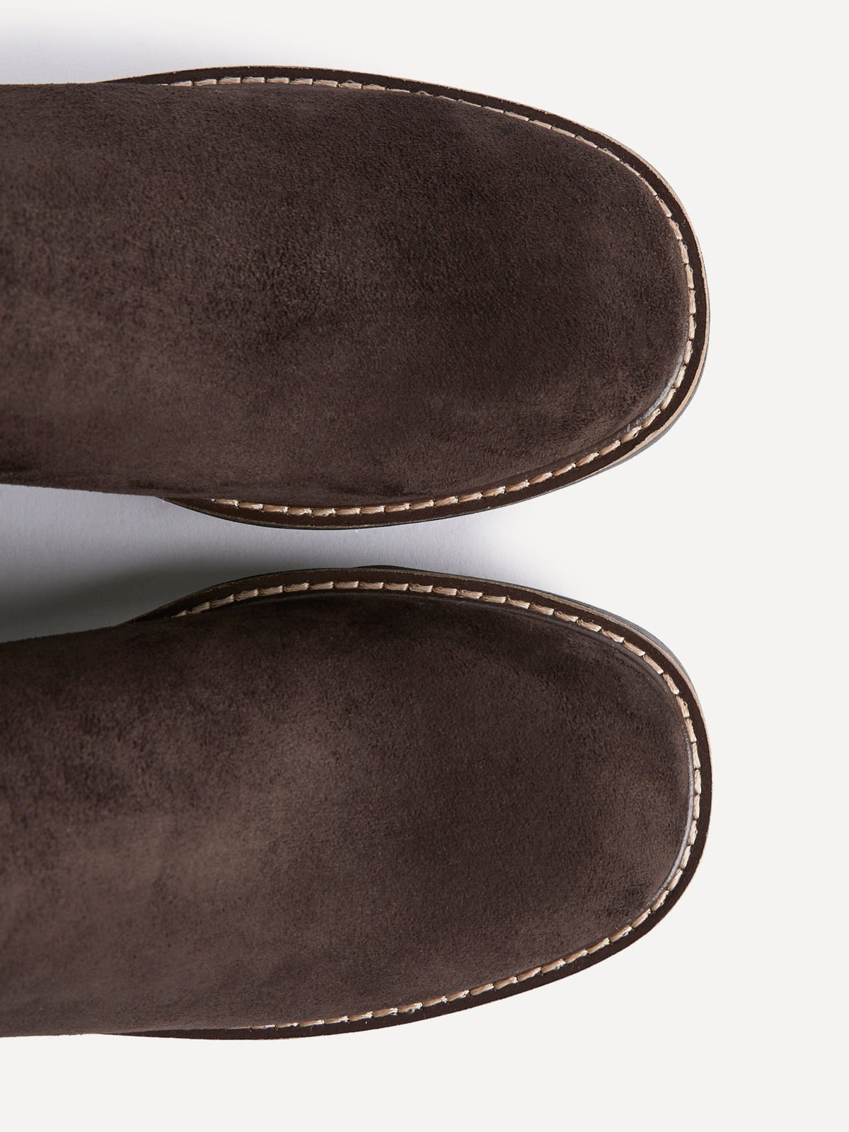 Rival Brown Faux Suede Wedge Heel Ankle Boots