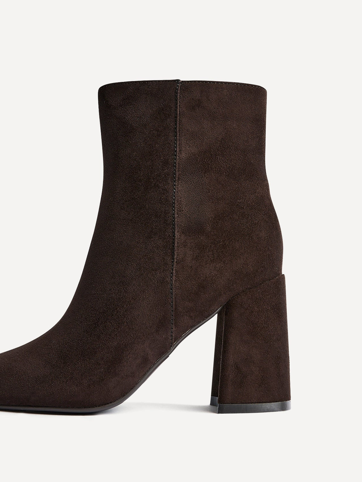 Romy Brown Heeled Ankle Boots