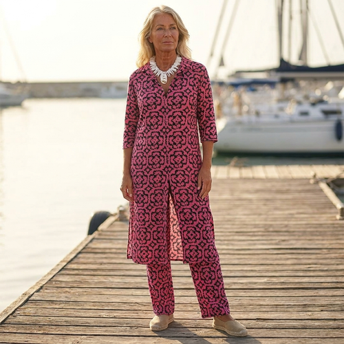Azure™ | Button-Up Two-Piece Set